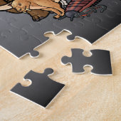 Ausgestorbene Tiere - Puzzle (Seite)