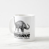 Ausgestorbener Thesaurus Kaffeetasse (Vorderseite Links)