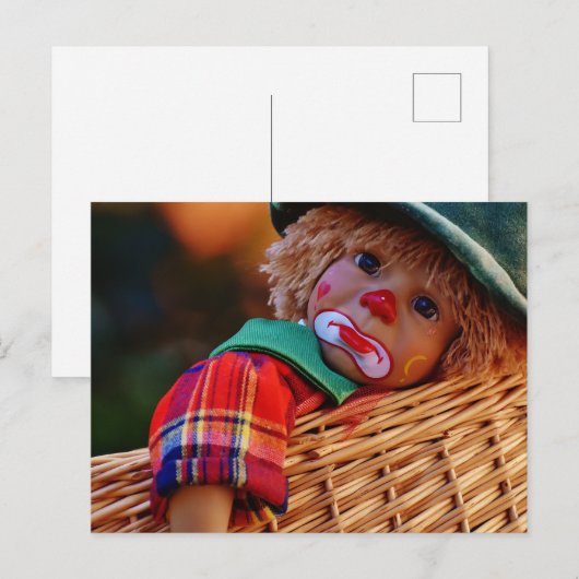 ausgestoßen postkarte (Vorne/Hinten)