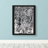 Ausgestoßene aus Felicity Leinwanddruck (Insitu (Holzboden))