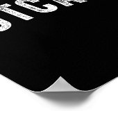 Ausgestoßener Poster (Ecke)