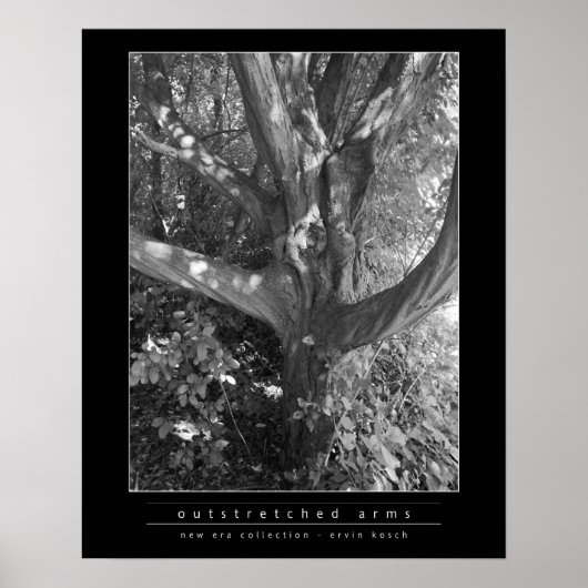 ausgestreckter Arm Poster (Vorne)