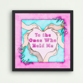 Ausgesuchte Familienmüttertagspopster Poster