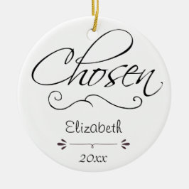 Ausgesuchte Pflegesorgfalt, Keramikornament