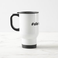 Ausgesuchte Reihe hashtag Reise-Tasse