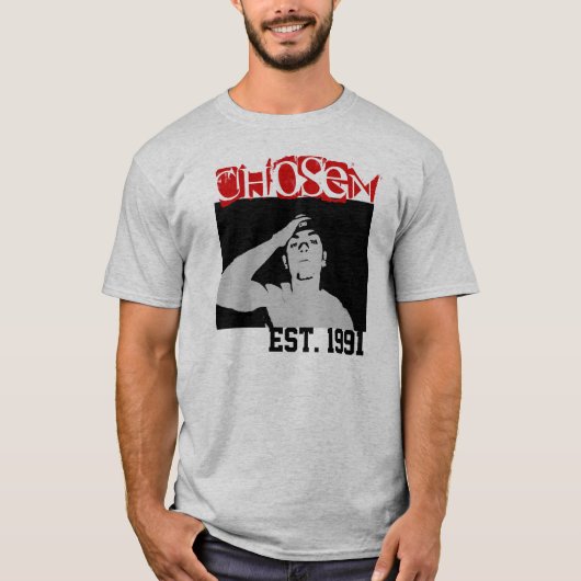 Ausgesuchter "grauer Wolf-Entwurf-" T - Shirt (Vorderseite)