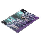 Ausgesuchtes Familien-Notizbuch Notizblock (Linke Seite)