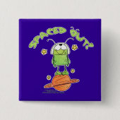 Ausgeteilte Alien Button (Vorderseite)