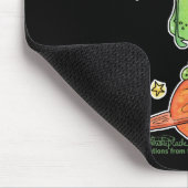 Ausgeteilte Alien Mousepad (Ecke)