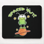 Ausgeteilte Alien Mousepad (Vorne)