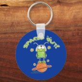 Ausgeteilte Alien Schlüsselanhänger (Vorderseite)