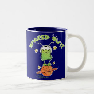Ausgeteilte Alien Zweifarbige Tasse
