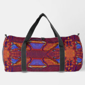 Ausgetrocknete Erde Duffle Bag (Rückseite)