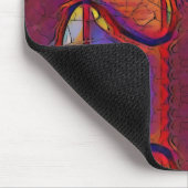 Ausgetrocknete Erde Mousepad (Ecke)