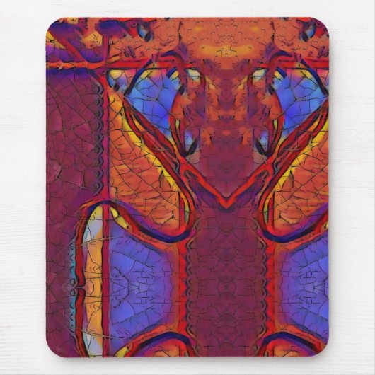 Ausgetrocknete Erde Mousepad (Vorne)