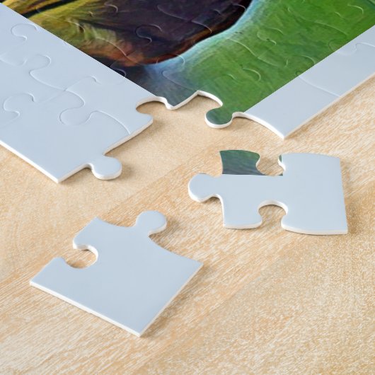 "Ausgewachsener männlicher Känguru" rotes Heeler Puzzle (Seite)