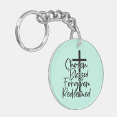 Ausgewählte gesegnet erlöst-5572 schlüsselanhänger (Vorderseite links)