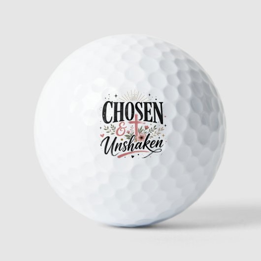 Ausgewählte und unerschütterte Golfbälle (Vorderseite)