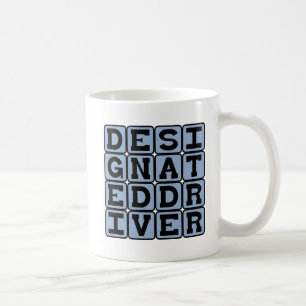 Ausgewiesener Fahrer, Verantwortliche Partei Tier Kaffeetasse