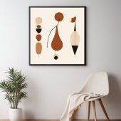 Ausgewogene Blüte Poster