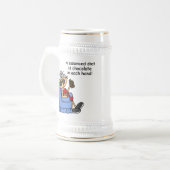 ausgewogene Chocolate Diät Bierglas (Vorderseite Links)