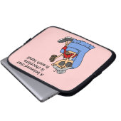 ausgewogene Chocolate Diät Laptopschutzhülle (Vorne Knopf)