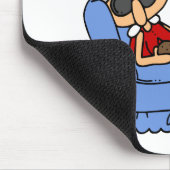 ausgewogene Chocolate Diät Mousepad (Ecke)