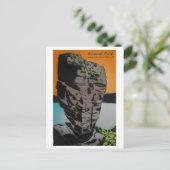 Ausgewogene Rock-Post-Karte Postkarte (Stehend Vorderseite)