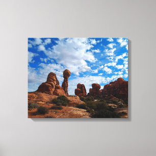 Ausgewogener Felsen, Nationalpark Arches Leinwanddruck