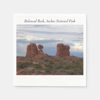 Ausgewogener Felsen, Nationalpark Arches Serviette