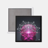 Ausgewogener Magenta-Magnet Magnet (Vorderseite/Rückseite)