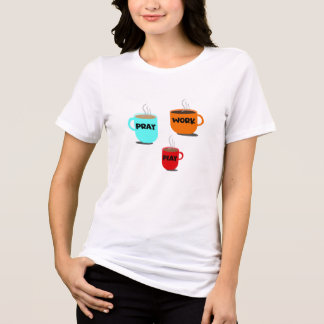 ausgewogenes Leben Tri-Blend Shirt