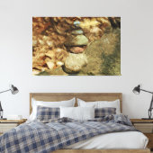 Ausgewogenheit der Steine Abstrakter Impressionism Leinwanddruck (Insitu (Schlafzimmer))