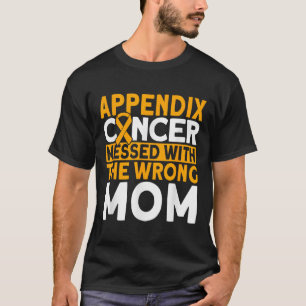 Ausgezeichnet mit den falschen Mama Anhang Krebs-A T-Shirt
