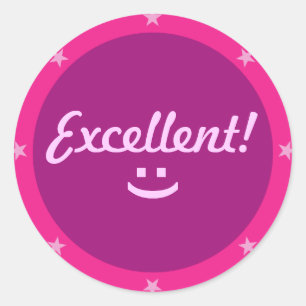 Ausgezeichnete 2 - Lehrer-Aufkleber-Reihe Runder Aufkleber