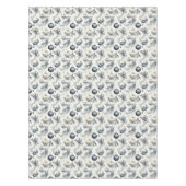 Ausgezeichnete Blue Beige & Gold Weihnachten Tischdecke (Vorderseite)