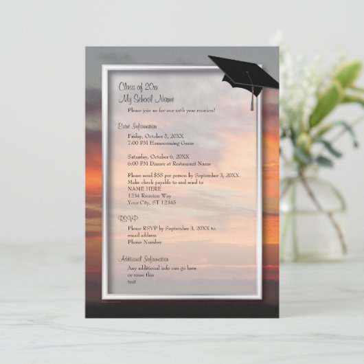 Ausgezeichnete Einladung (Stehend Vorderseite)