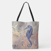 Ausgezeichnete große Seepferd-Taschentasche durch Tasche (Rückseite)