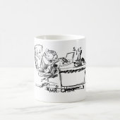 Ausgezeichnete Herr Chim: Workin Kaffeetasse (Mittel)