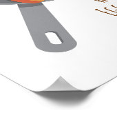 Ausgezeichnete, Niedliche Bacon- und Ei-Wall-Dekor Poster (Ecke)