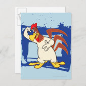 Ausgezeichnete Punkte zum Kopf Postkarte (Vorne/Hinten)