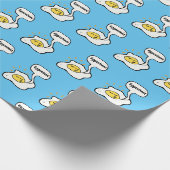 Ausgezeichnete Sonnenseite auf Geschenkpapier (Ecke)