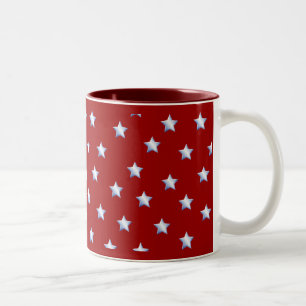 Ausgezeichnete Sterne Zweifarbige Tasse