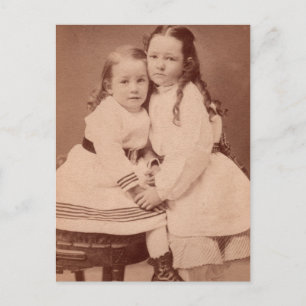 Ausgezeichnete Vintage-Antik-Postkarte von FromMyD Postkarte