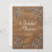 Ausgezeichnete Western Bridal Dusche Einladung (Vorderseite)