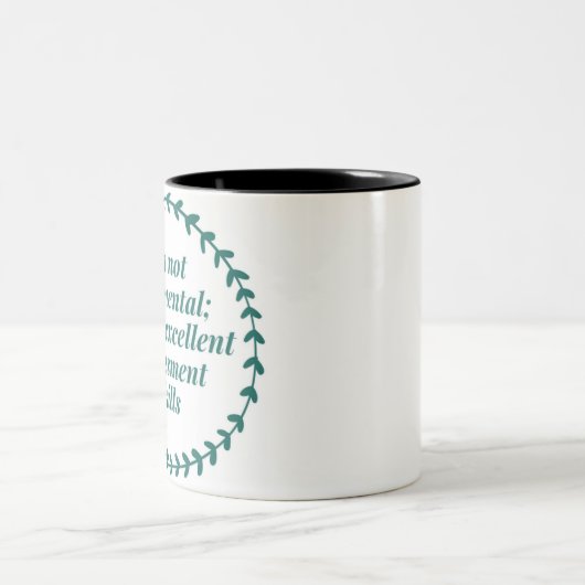 Ausgezeichnete Zweifarbige Tasse (Mittel)