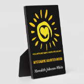 Ausgezeichneter Freiwilligenpreis Fotoplatte (Seite)