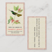Ausgezeichneter Kolibri-personalisierte Visitenkarte (Vorne/Hinten)