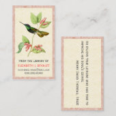 Ausgezeichneter Kolibri-personalisierte Visitenkarte (Vorne/Hinten)