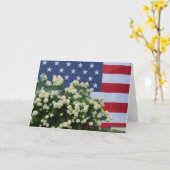 Ausgezeichneter Patriotismus Karte (Gelbe Blume)